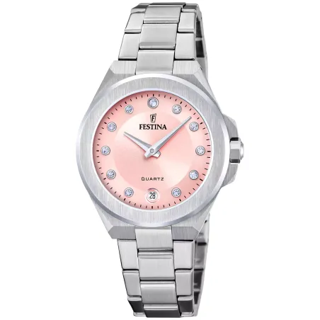 Orologio Quadrante rosa con cristalli Donna Festina