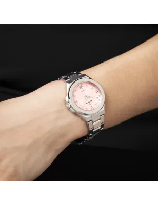 Orologio Quadrante rosa con cristalli Donna Festina