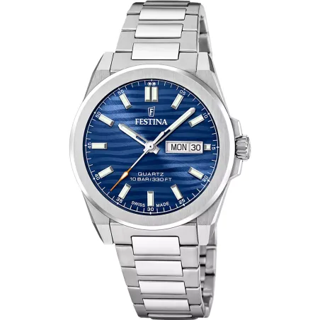 Orologio Swiss Made Dune Blu Uomo Festina