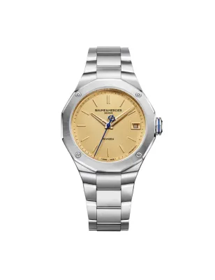 Orologio Automatico dodecagonale Uomo Baume & Mercier Riviera