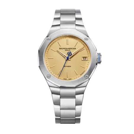 Orologio Automatico dodecagonale Uomo Baume & Mercier Riviera