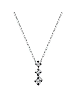 Collana Trilogy oro bianco Diamanti Donna Demetra 034.3.006.W.A2 Demetra