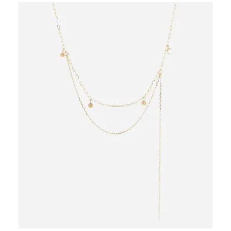 Collana dorata multifilo Icilo Donna Zag