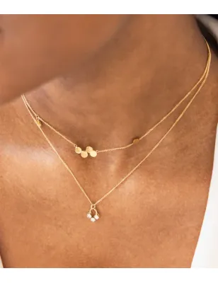Collana dorata Cosima Donna Zag