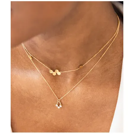 Collana dorata Cosima Donna Zag