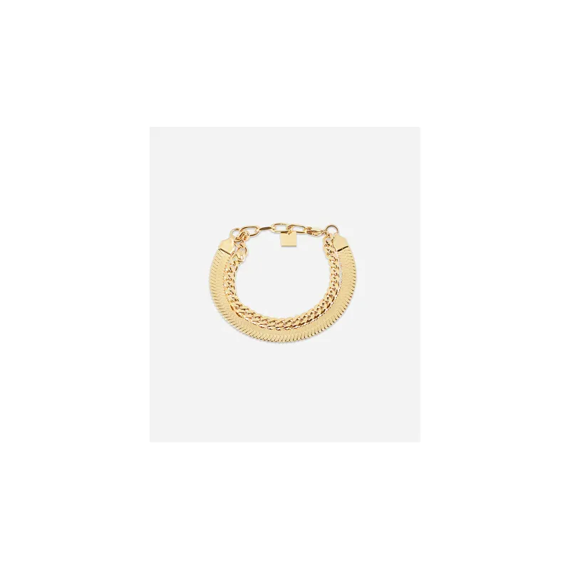 Bracciale dorato Nokka Donna Zag