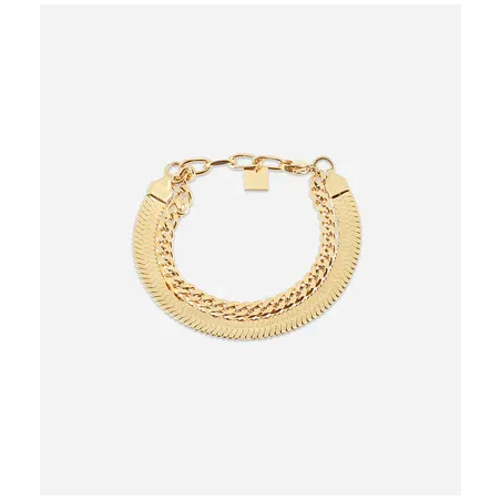 Bracciale dorato Nokka Donna Zag
