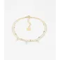 Cavigliera dorata Preziosa Donna Zag
