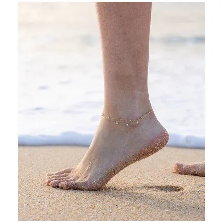 Cavigliera dorata Preziosa Donna Zag
