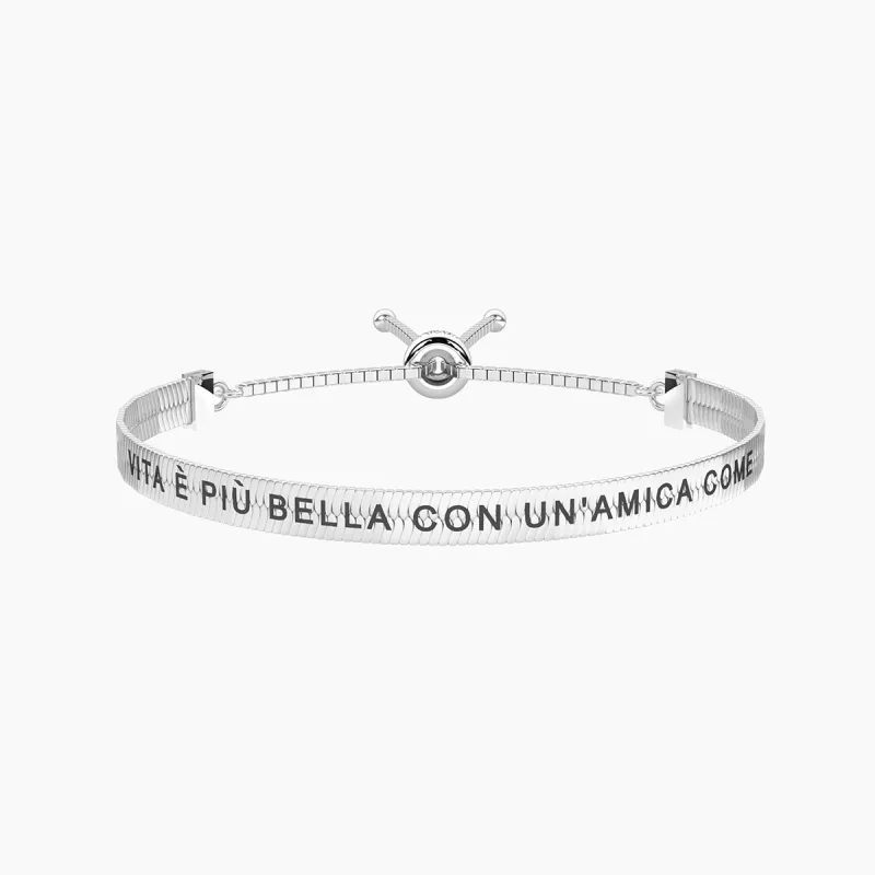 Bracciale regolabile Amica Vita Donna Kidult Bracciale regolabile Amica Vita Donna Kidult