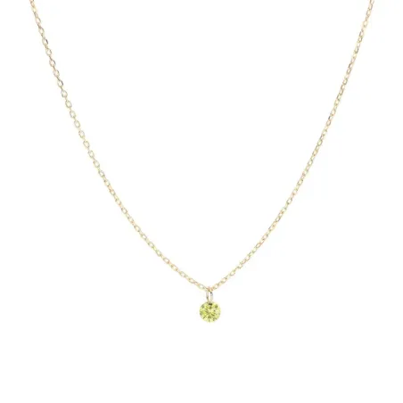 Girocollo 18KT diamante nudo giallo Donna Maman et Sophie