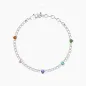 Bracciale tennis cristalli cuori multicolor Energia Fortuna Donna Kidult