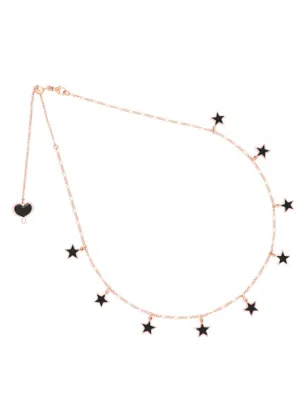 Girocollo nove Stelle mignon nere Donna Maman et Sophie