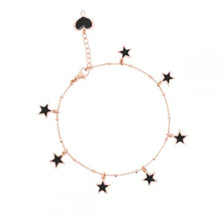 Bracciale sette Stelle mignon nere Donna Maman et Sophie