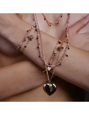 Bracciale sette Stelle mignon nere Donna Maman et Sophie