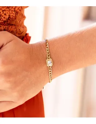 Bracciale dorato Inara Donna Zag