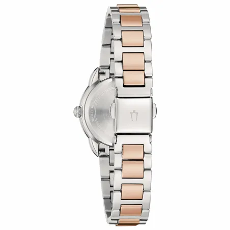 Orologio in acciaio bicolore Donna Bulova Classic Diamonds