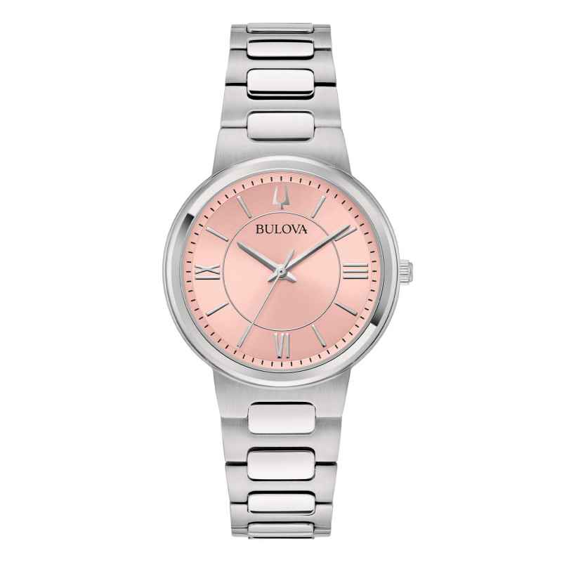 Orologio Elegant quadrante rosa Donna Bulova Classic