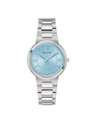 Orologio Elegant quadrante ice blu Donna Bulova Classic