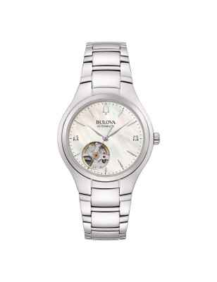 Orologio Lady Automatic Open Heart Donna Bulova Classic