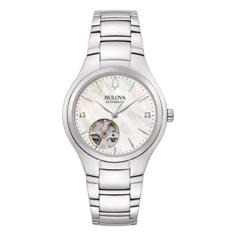Orologio Lady Automatic Open Heart Donna Bulova Classic
