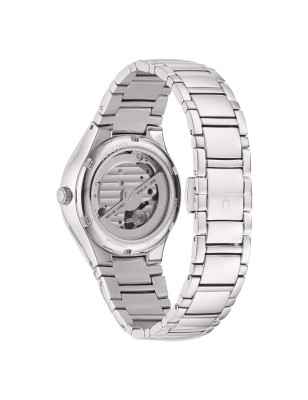 Orologio Lady Automatic Open Heart Donna Bulova Classic