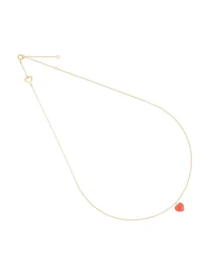 Girocollo 18Kt Cuore Corallo Donna Maman et Sophie GCCUNCO Maman et Sophie