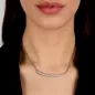 Collana Design con pavé di cristalli bianchi Donna Morellato