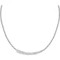 Collana Design con pavé di cristalli bianchi Donna Morellato
