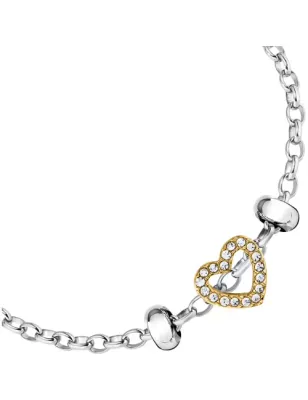 Bracciale Drops con cuore dorato Donna Morellato SCZ1396 Morellato