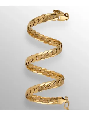 Collana dorata Baldo Donna Zag
