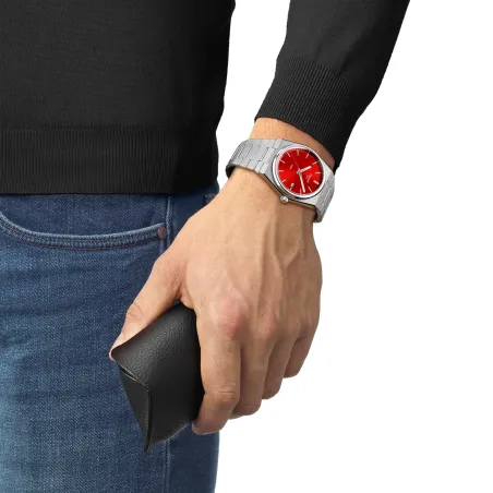 Orologio Quartz 40mm rosso Uomo Tissot Prx
