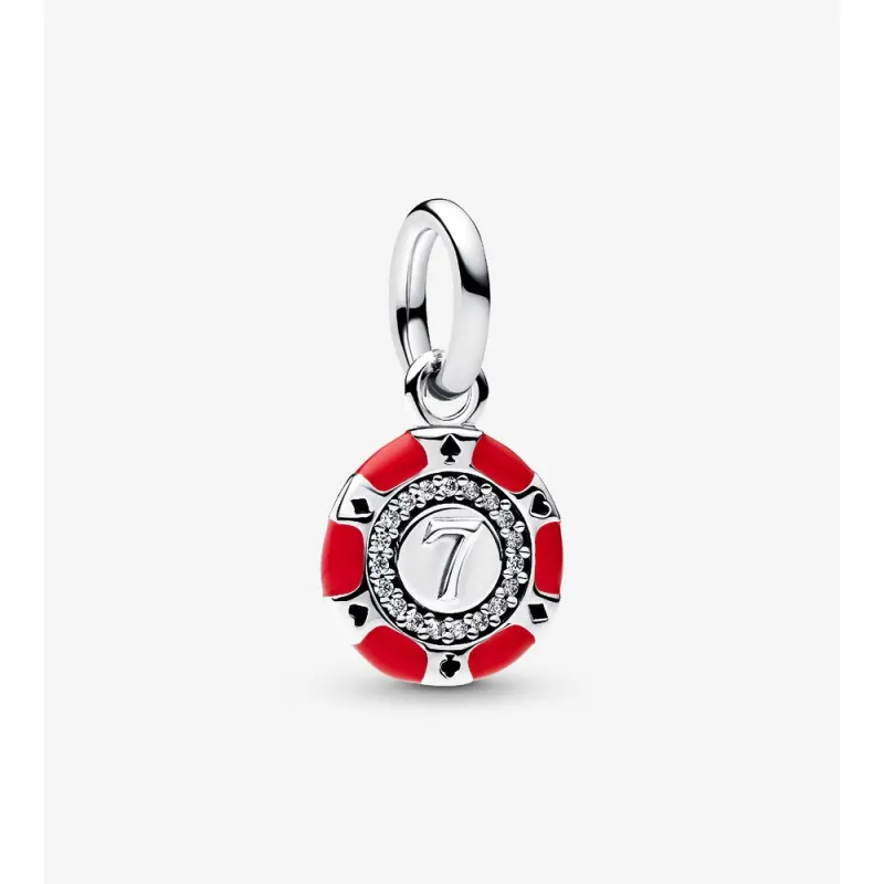 Charm Pendente Fiche da Poker Donna Pandora