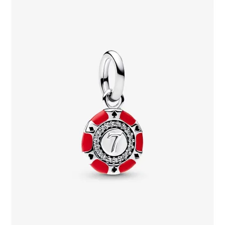 Charm Pendente Fiche da Poker Donna Pandora 793922C01 Pandora