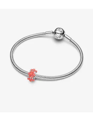 Charm Oceano color corallo Donna Pandora 793897C01 Pandora