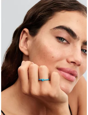 Anello Turquoise Chakra Heart mis.60 Donna Pandora 193828C01-60 Pandora