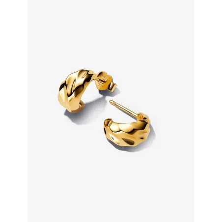 Orecchini cerchi aperti piccoli Dune Donna Pandora 263873C00 Pandora