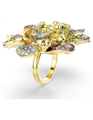 Anello Idyllia Fiore multicolore pavé Donna Swarovski