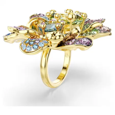 Anello Idyllia Fiore multicolore pavé Donna Swarovski