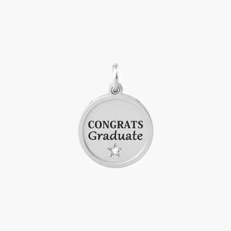 CIONDOLO FRASE LAUREA CRISTALLO GRADUATE KIDULT  741011 Kidult