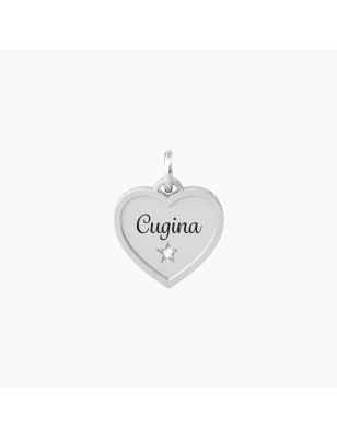 CIONDOLO CUORE CUGINA KIDULT 741039 Kidult