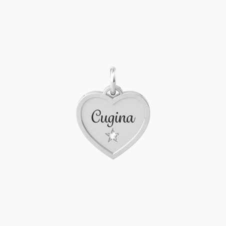 CIONDOLO CUORE CUGINA KIDULT 741039 Kidult