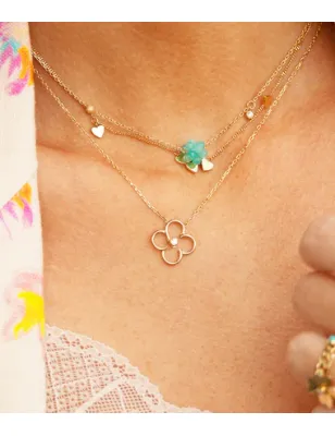 Collana dorata Emilia Donna Zag