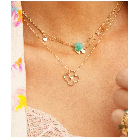 Collana dorata Emilia Donna Zag
