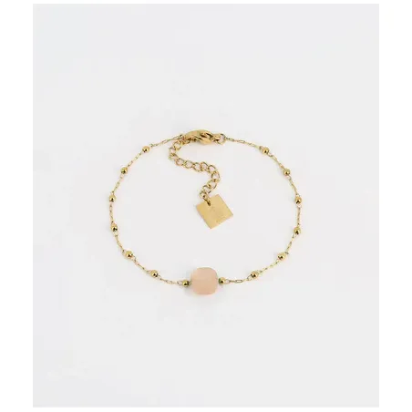 Bracciale dorato Pablo Pietra del Sole Donna Zag