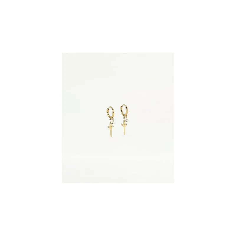 Orecchini dorati Magdalena Donna Zag
