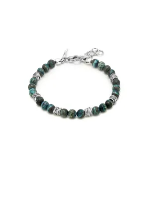 Bracciale Tango Diaspro Verde M Uomo Giovanni Raspini 11367