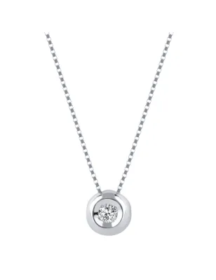 Collana Punto Luce Diamante Oro bianco Donna Demetra 031.010.W.A2 Demetra