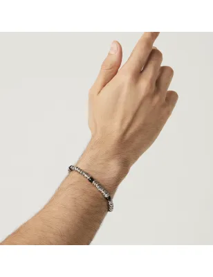 Bracciale Nodini e Onice L Uomo Giovanni Raspini