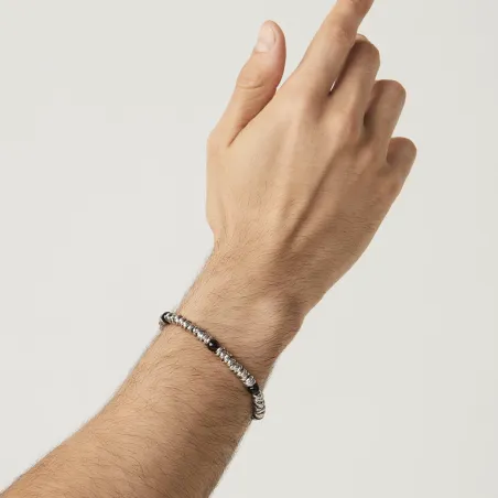 Bracciale Nodini e Onice L Uomo Giovanni Raspini